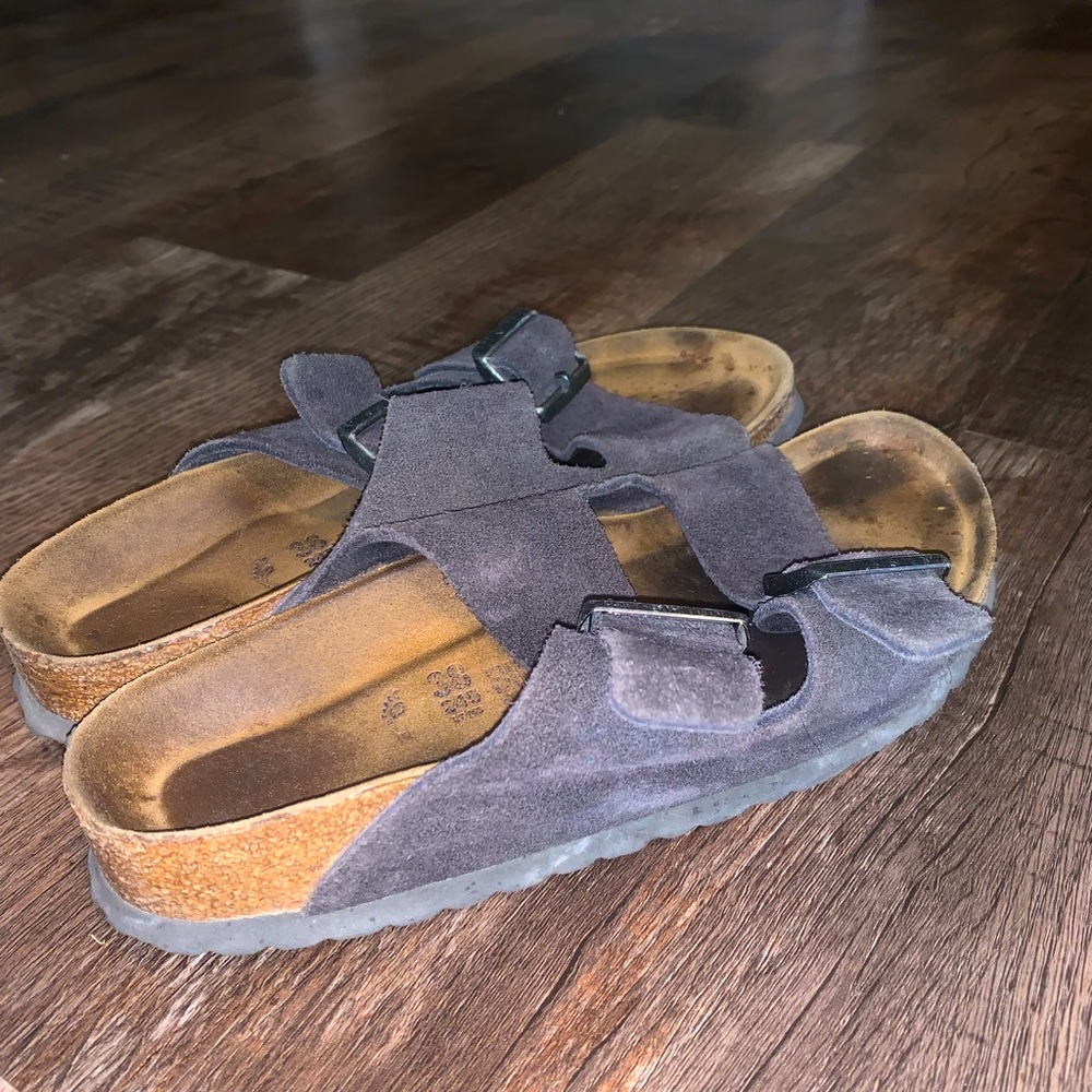 Birkenstock Black Two Strapped Sandals